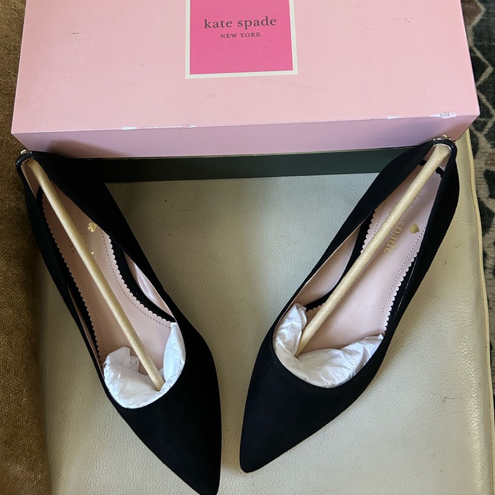 Kate Spade 2 inch sparkle heels.